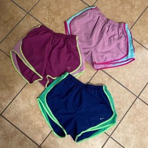 Multicolor Nike Shorts 3 for $15!